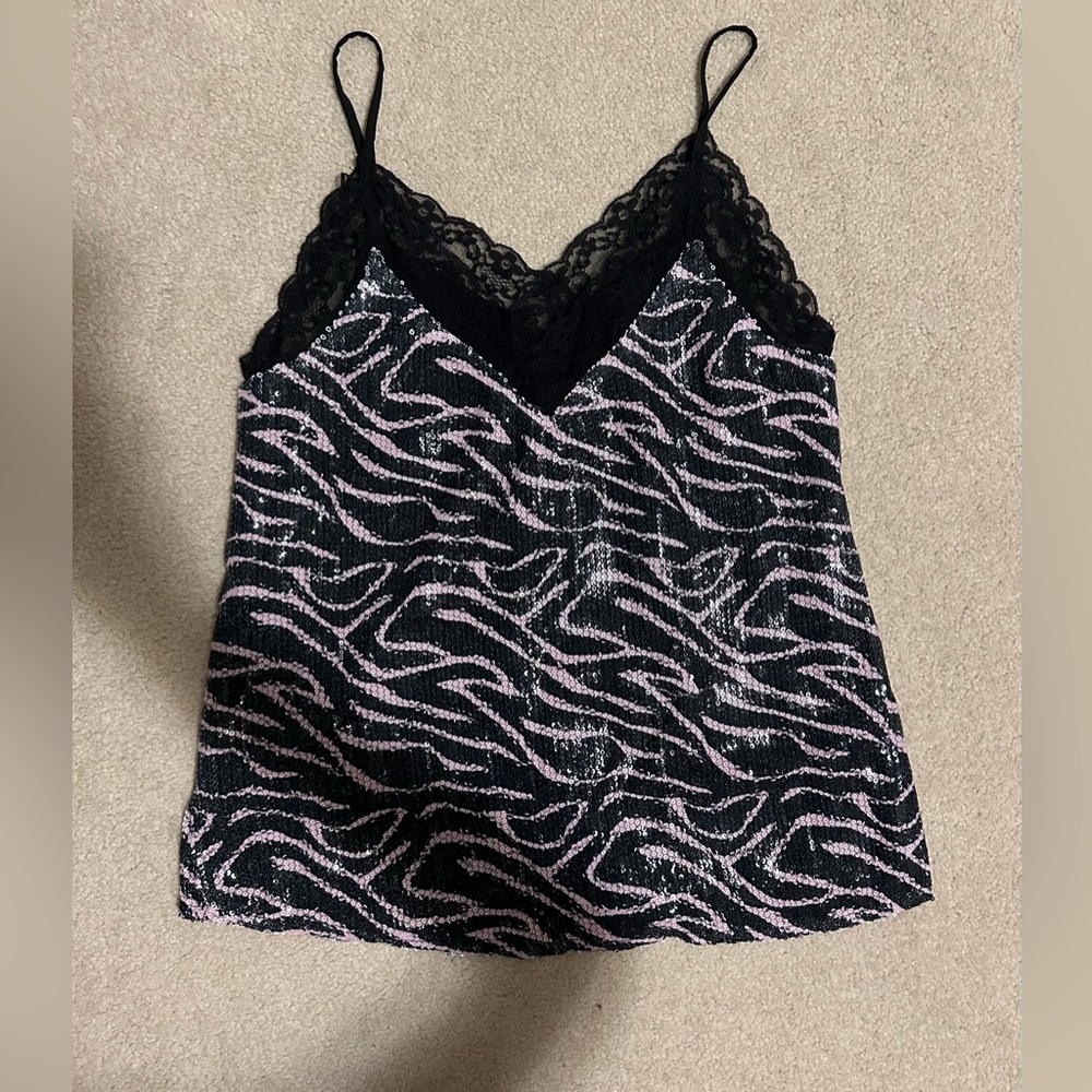 NWT Olivia Rubin Sequin Tank top - Women’s size 2